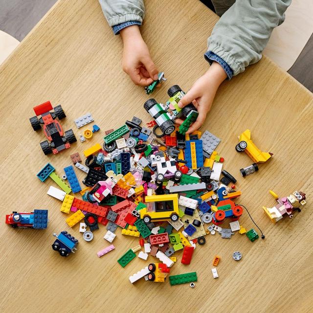 レゴ(LEGO) クラシック アイデアパーツ＜ホイール＞ クリスマスプレゼント クリスマス 11014_2