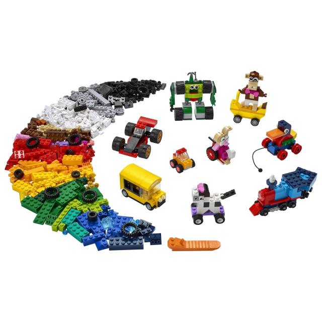 レゴ(LEGO) クラシック アイデアパーツ＜ホイール＞ クリスマスプレゼント クリスマス 11014_5