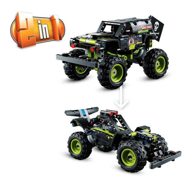 レゴ(LEGO) テクニック Monster Jam(R) グレイブ・ディガー(R) 42118_3