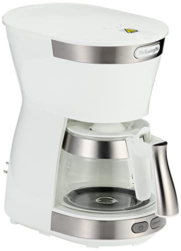 DeLonghi(デロンギ) De’Longhiドリップコーヒーメーカー アクティブ ICM12011J-W レギュラーコーヒー 5杯用 ペーパーレスフィルター [ト_8