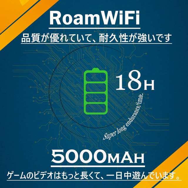 RoamWiFi R10 モバイルWifiルーター 契約不要 月額費用無し 端末買切り 最短即日利用 (ポケットwifi 本体＋ 30GB日本のデータ  + 1GBグロの通販はau PAY マーケット - Litlulu Meena | au PAY マーケット－通販サイト