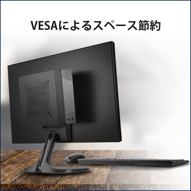 Silver Stone Milo シリーズ コンパクト ケース Mini-ITXケース SST-ML10B_3