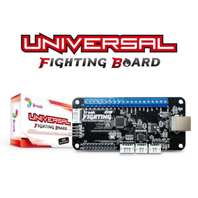 Brook Universal Fighting Board ユニバーサルファイティングボード アーケードコントローラー用変換基板 PS5 XB  Series X/S XB One XB の通販はau PAY マーケット - 良品良質SHOP au PAY マーケット店 | au PAY  マーケット－通販サイト