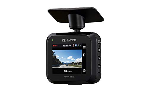ケンウッド(KENWOOD) ドライブレコーダー DRV-350-B 広角 明るい F1.8レンズ 搭載 高機能 両立 スタンダードタイプ ブラック_2