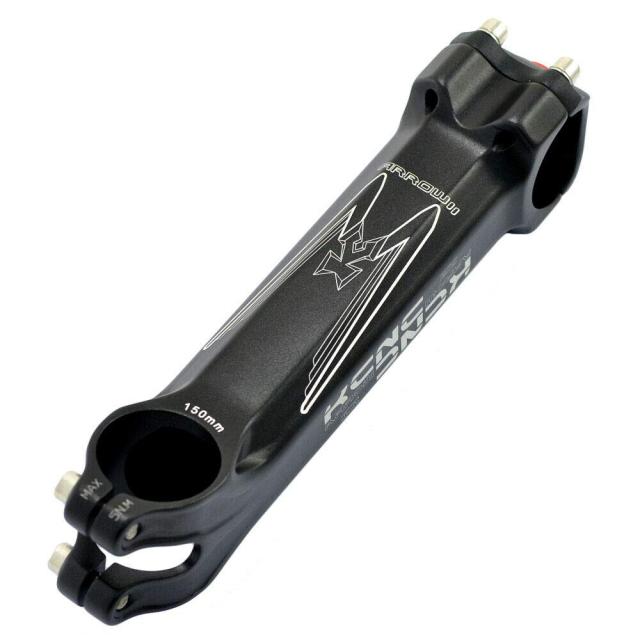 KCNC Arrow II Road MTB 29er E-Bike Bicycle ±17 Degree Stem 31.8x150mm, KST36-009BK, SK2110
