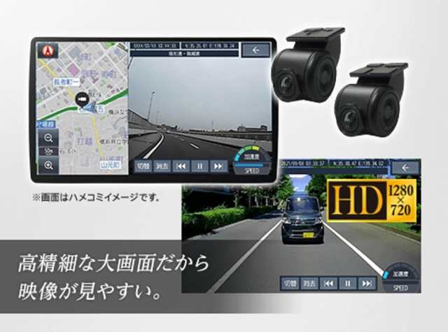 パナソニック(Panasonic) ドライブレコーダー CA-DR03HTD カーナビ連動専用 前後2カメラ ストラーダ連携  HD-TVI接続対応の通販はau PAY マーケット - おもむろストア | au PAY マーケット－通販サイト