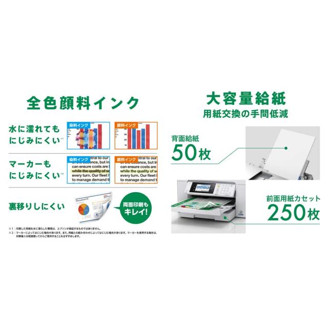 エプソン プリンター A3ノビ対応ビジネスインクジェットカラー複合機 FAX PX-M6010F コンパクト 1段カセットモデル