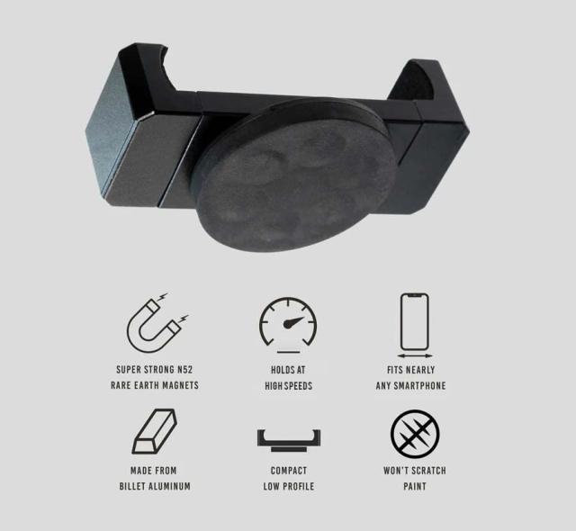 FreakMount Billet フリークマウント 超強力マグネット式バイク用