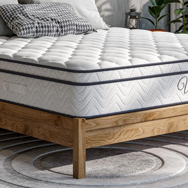 Vesgantti マットレス シングル ベッドマットレス 極厚25CM ポケットコイル 高反発 ベットマット コイル数465個 並行配列 ホテル仕様Vesgantti ベットマットレス シングル 高反発 快適睡眠