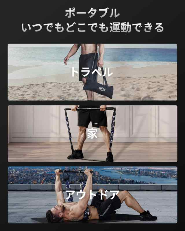 Amazon.co.jp: INNSTAR 筋トレ チューブ ゴムチューブ 筋トレ
