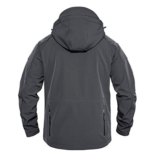 KEFITEVD] メンズ マウンテンパーカー 防撥水 防寒ウェア 釣り