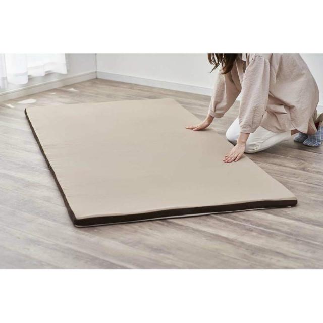 アイリスオーヤマ もっちり低反発マットレス 厚さ8cm 高密度ウレタン45D やわらか85N 復元率98% メッシュ側生地 ムレにくい凹凸プロファの通販は