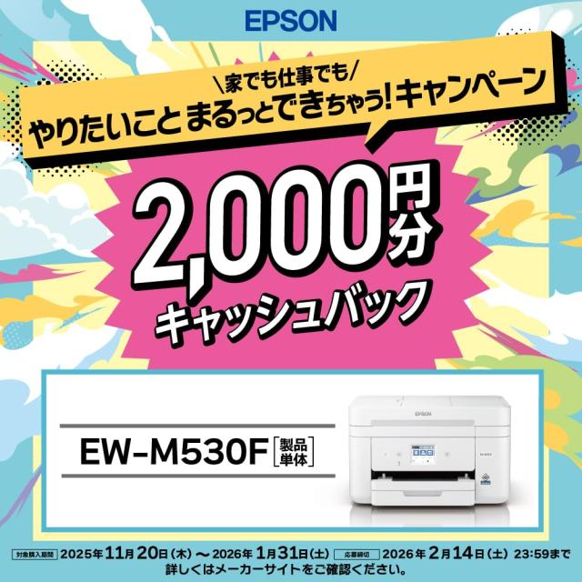 エプソン プリンター インクジェット複合機 カラリオ EW-M530F_1