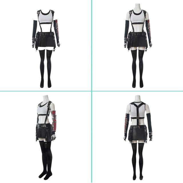 NSPSTT] ティファ コスプレ 格闘服 FF7 コスプレ衣装 イベント