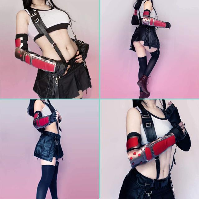 ティファ　コスプレ NSPSTT] ティファ コスプレ 格闘服 FF7 コスプレ衣装 イベント
