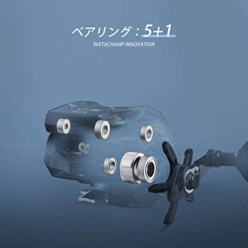 ワタチャンプ(WATACHAMP) ドロップショット(Drop Shot) ベイトリール