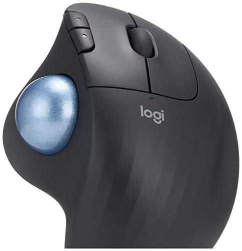 ロジクール ワイヤレスマウス トラックボール 無線 M575GR Bluetooth Unifying 5ボタン windows mac iPad M575 電池寿命最大24ケ月 グラ_8