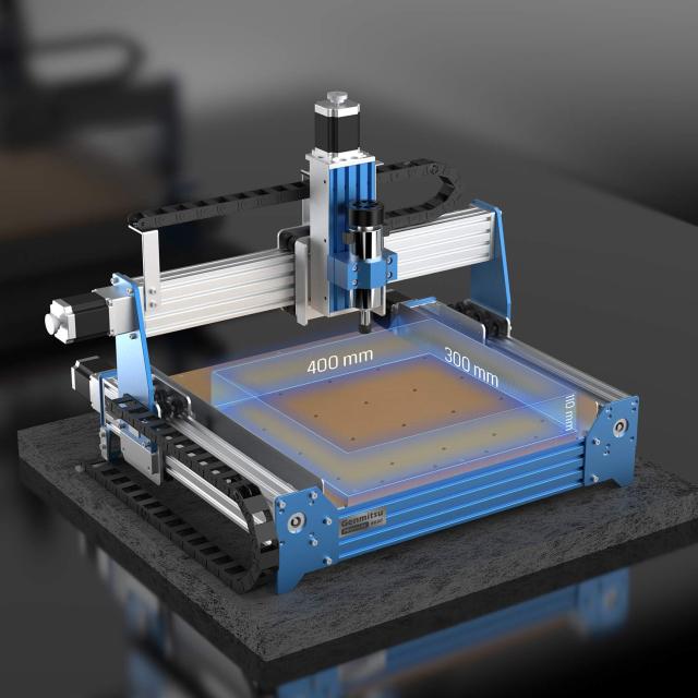 Genmitsu CNC フライス盤 PROVerXL 4030、 金属、木、アクリル、MDFなどの工芸品、DIYデザイン用、 3軸 CNC フライス盤、 XYZ作業エリア_4