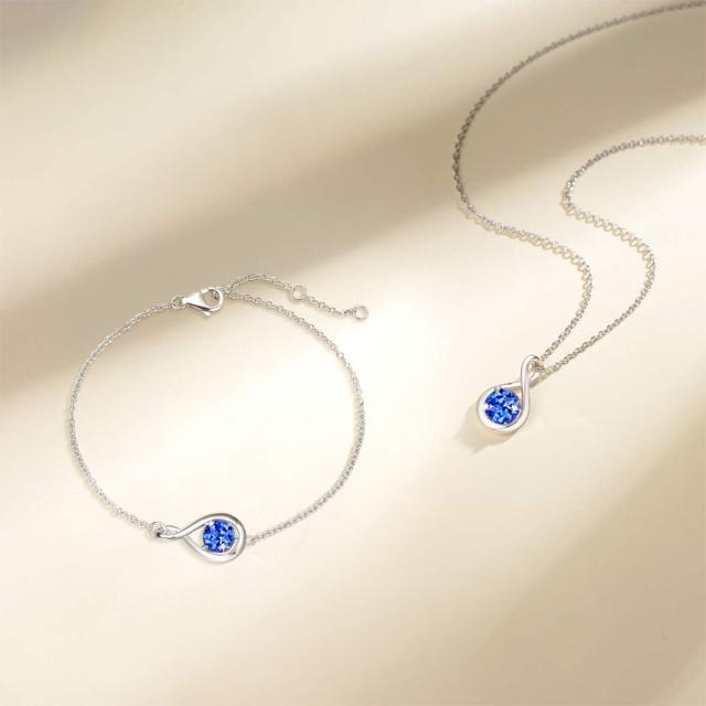 Agvana ネックレス レディース タンザナイト 12月 誕生石 しずくモチーフ ホワイトデー お返し シルバー925 クリスマス 誕生日 母の日 プ Agvana ネックレス レディース タンザナイト 12月 誕生石 しずくモチーフ ホワイトデー お返し シルバー925 クリスマス 誕生日 母の日 プ