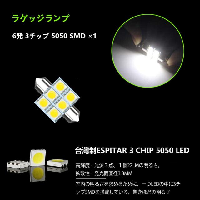 ZXREEK マツダ CX-5 KF KE LED ルームランプ 爆光 6000K