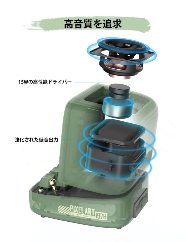 Divoom Ditoo-ProポータブルBluetoothスピーカー3.55 楽天市場】Divoom Ditoo-Pro ポータブルBluetoothスピーカー3.55