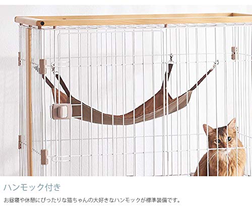 ボンビアルコン (Bonbi) ウッドワンサークルキャット ワイドドア