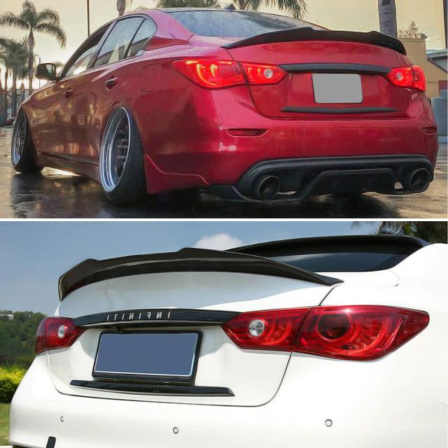 CARIG リアスポイラー インフィニティ INFINITY Q50 Q50S / 日産