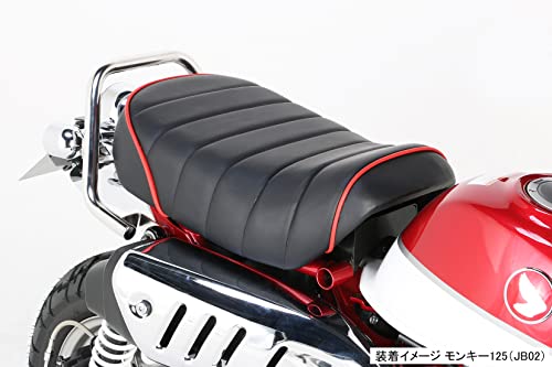 キタコ(KITACO) タックロールシート (レッドパイピング/ブラック) モンキー125(JB02/JB03/JB05) 610-1300120_5
