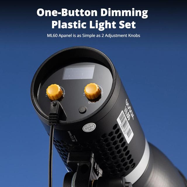 Godox ML60 60W Power in Your Hands LEDビデオライト AD-S60S