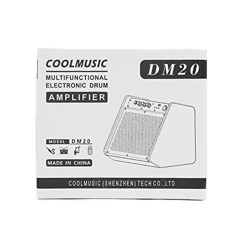アンプ DM20 20W BT スピーカー パーソナルモニターアンプ 電気ドラム Amazon | Coolmusic DM20 20W BT パーソナルモニターアンプ電気ドラム