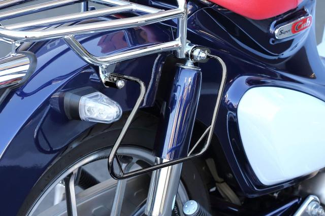キジマ(Kijima) バイクパーツ サイドバッグサポート スチール製 スーパーカブC125(’18-) 左右セット ブラック 210-4963_1