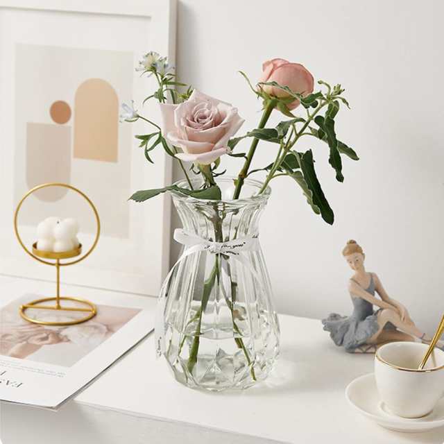 SwPotato 花瓶 ガラス おしゃれ 花器ファッション おしゃれ 花瓶 ガラス製 造花 シンプル花器 透明 一輪挿し フラワーベース  装飾家の装の通販はau PAY マーケット - Ｅ４Ｌｉｆｅ | au PAY マーケット－通販サイト