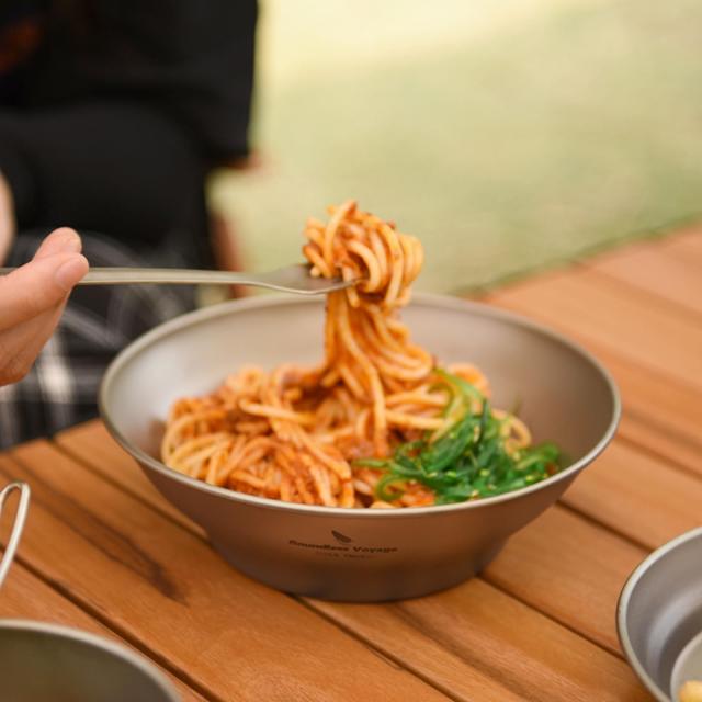 Boundless Voyage チタン ボウル プレート 食器 キャンプ 皿 割れない