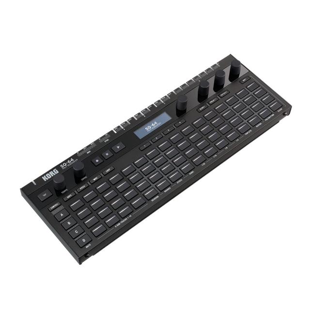 KORG ポリフォニック ステップシーケンサー SQ-64 あらゆる機器を自在に操作 豊富な接続端子 音楽制作 ライブに最適