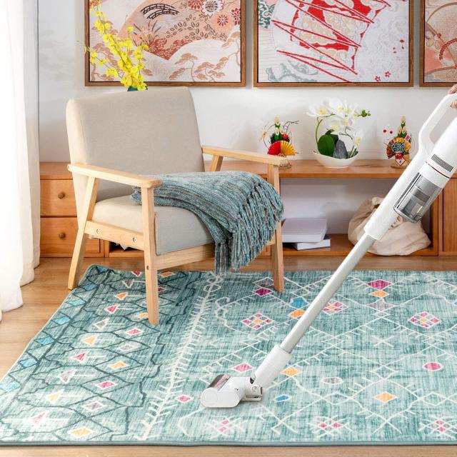 DECOMALL カーペット 3畳 ラグ 北欧風 おしゃれ 200X250CM 洗える