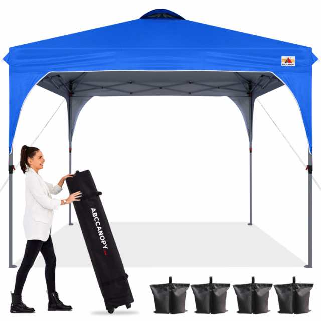 ABCCANOPY タープテント ワンタッチ 3段階調節 ベンチレーション 天井 2m/2.5m/3m アウトドア 簡単 大型 タープ テント  キャスターバッグの通販はau PAY マーケット - libra shop | au PAY マーケット－通販サイト