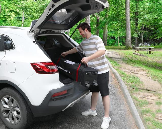 ABCCANOPY タープテント ワンタッチ 3段階調節 ベンチレーション
