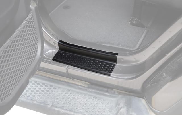 YOCTM ドアガード スカッフプレート ジープ ラングラー JL JLU 2018 2019 2020 2021 2022 ドアシルプレート装飾 ドアシルプロテクター 4