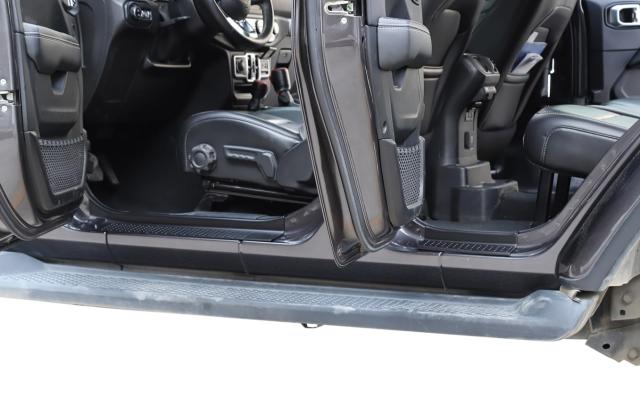 YOCTM ドアガード スカッフプレート ジープ ラングラー JL JLU 2018 2019 2020 2021 2022 ドアシルプレート装飾 ドアシルプロテクター 4