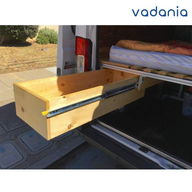 VADANIA ロック付き 超重量用スライドレール 1100mm Heavy Duty引き出しスライド VD2576 工業用レール 左右1セット_7