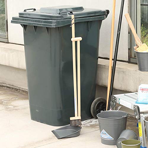 ダルトン(Dulton) 掃除グッズ ダストパン アンド ブルーム グレー 高さ930×幅290×奥行232mm DUSTPAN ＆ BROOM GRAY H20-0183GY その他窓掃除用品