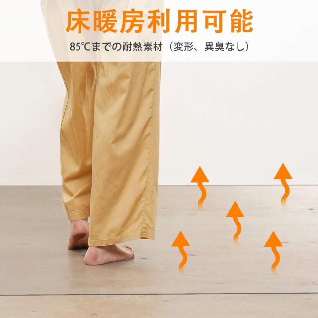 ダイニングマット クリア PVC 180X180cm 特大サイズ 超大判 厚さ1.5mm クリアマット テーブルマット 透明マット ソフト 撥水 おしゃれ 汚_4