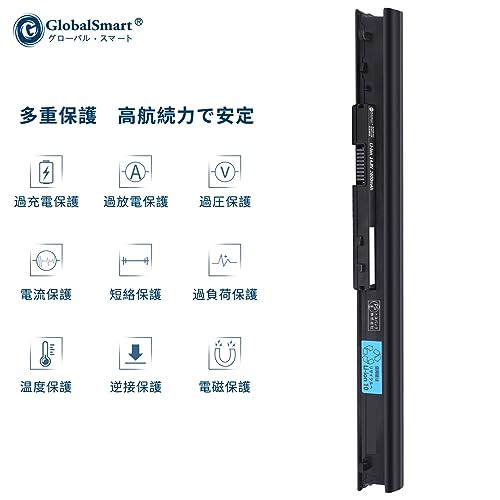 NEC PC-VP-WP139 14.8V 2600mAh 対応用 PC-LE150T1W LE150T2W NS600 ノートパソコンバッテリ GlobalSmart 純正 バッテリー【14.8v・2600mの通販は