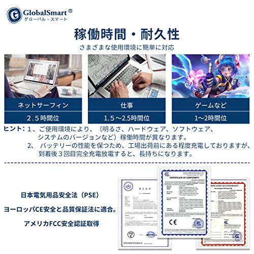 NEC PC-VP-WP139 対応用 PC-VP-WP139 PC-LE150T1W PC-LE150T2W PC-NS100A2W PC-NS150DAR PC-NS700JAB PC-GN16CJSAA【14.8V 2600mAh 】 Glの通販は NEC PC-VP-WP139 対応用 PC-VP-WP139 PC-LE150T1W PC-LE150T2W PC-NS100A2W PC-NS150DAR PC-NS700JAB PC-GN16CJSAA【14.8V 2600mAh 】 Glの通販は