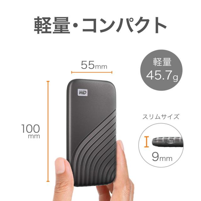 ウエスタンデジタル(Western Digital) WD ポータブルSSD 4TB ウエスタンデジタル(Western Digital) WD ポータブルSSD 4TB