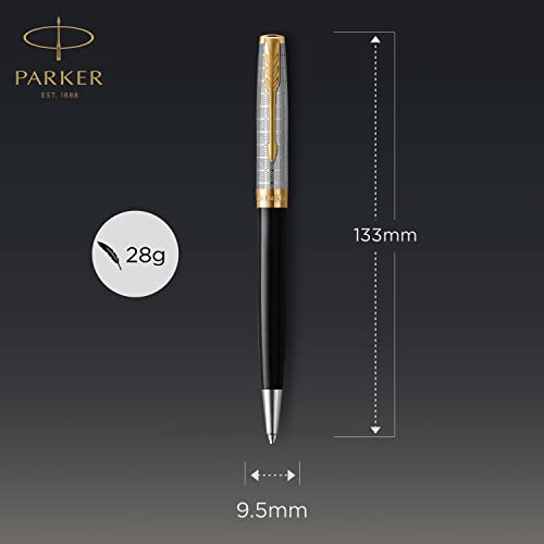 PARKER パーカー ボールペン ソネット プレミアム メタル＆ブラックGT