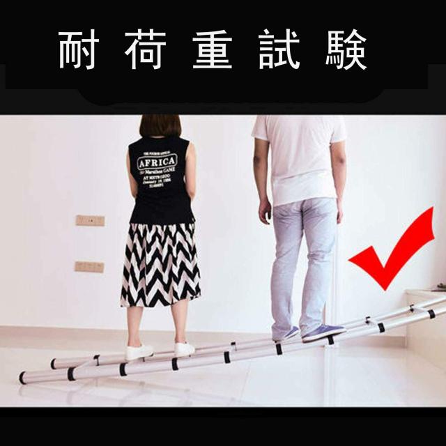 DayPlus 伸縮はしご 最長3.2 m (10.5 ft) 折り畳み伸縮梯子 多機能アルミはしご 持ち運びに便利 軽量 耐荷重150 kg 室内室外両用 自動ロ