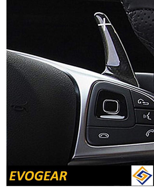 EVOGEAR 社外品 ベンツ 専用 パドルシフトカバー カーボン製