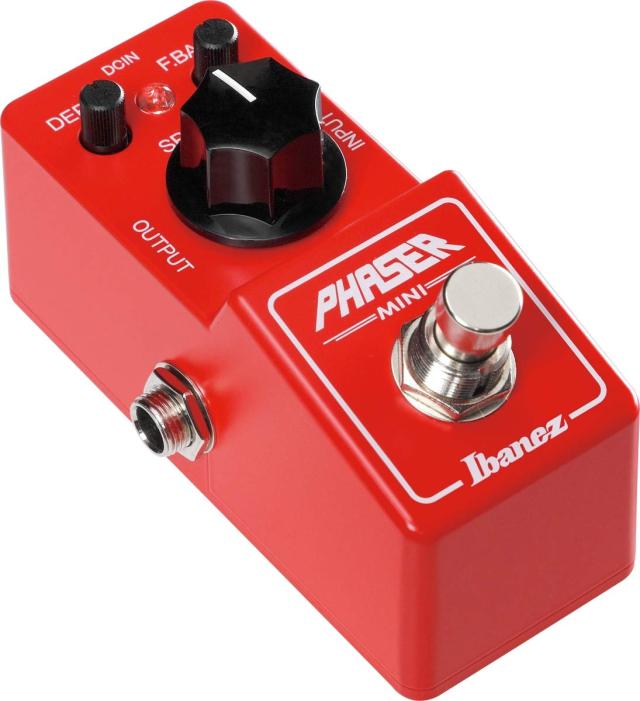 Ibanez アイバニーズの ”小さな” フェイザー・ペダル PHMINIの