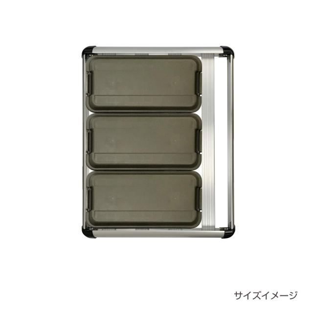 Terzo テルッツォ (by PIAA) ルーフラック 1個入 アルミルーフラック 